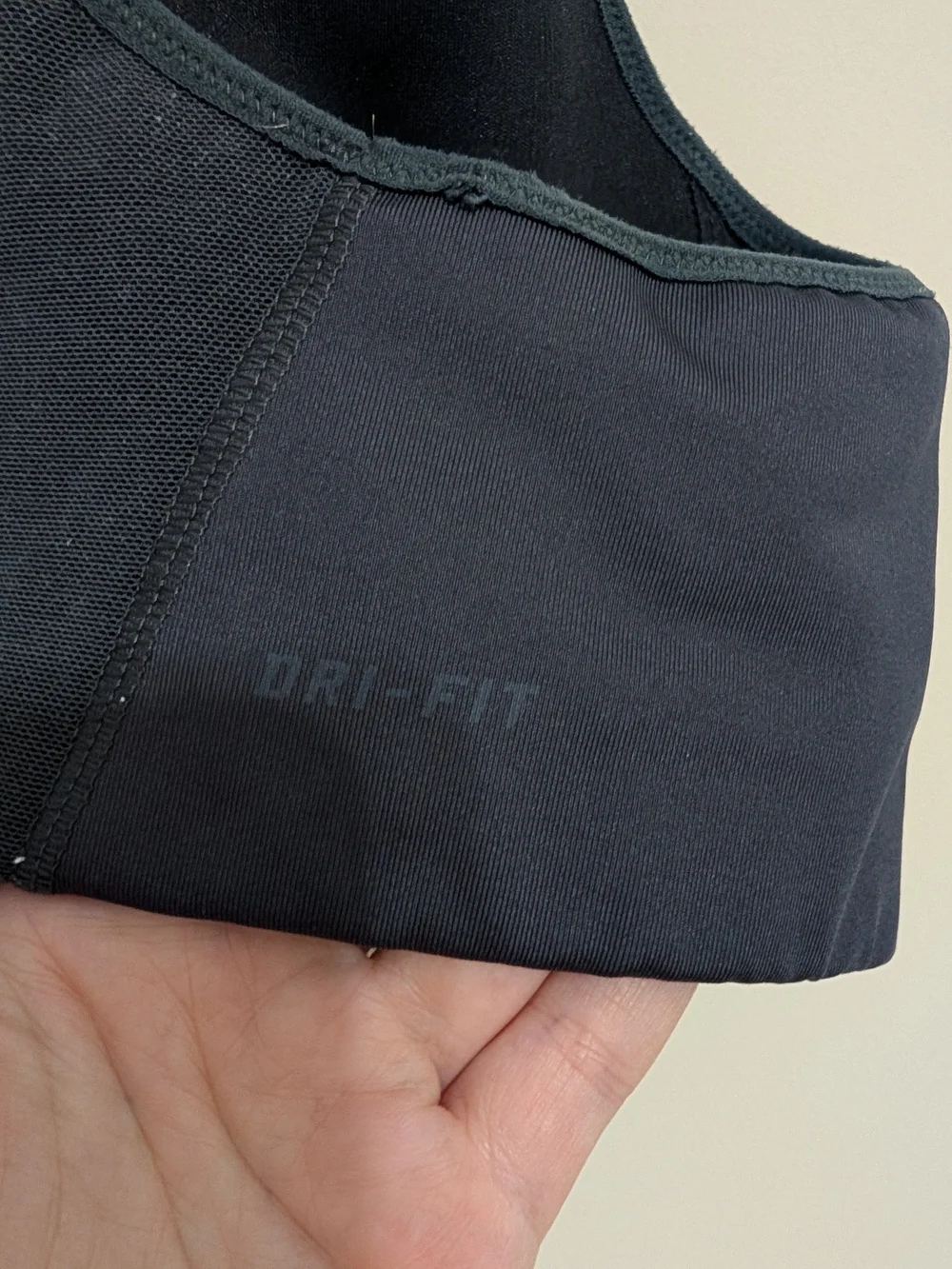 Nike Black Racerback Medium-Support Sports Bra